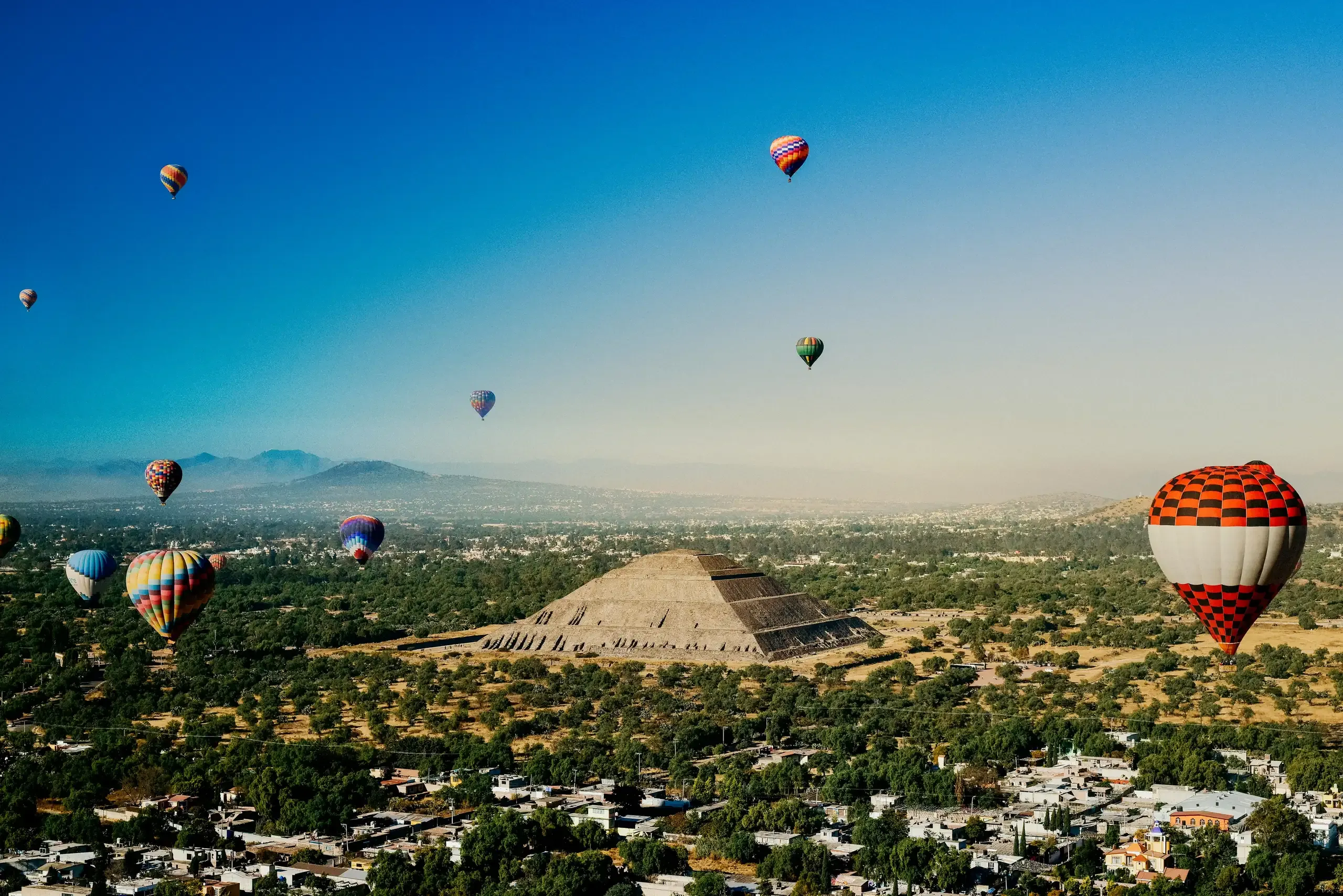 Teotihuacan Hot Air Balloon Flight